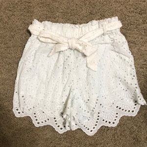 Lace shorts